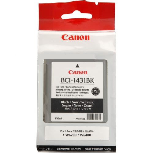 Canon BCI-1431BK inktcartridge zwart (origineel) 8963A001 017162 - 1