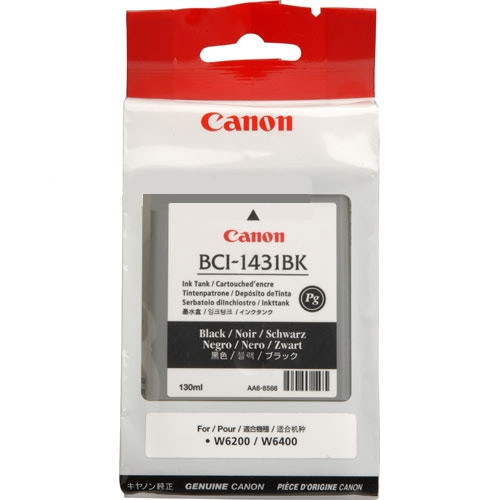 Canon BCI-1431BK inktcartridge zwart (origineel) 8963A001 017162 - 1