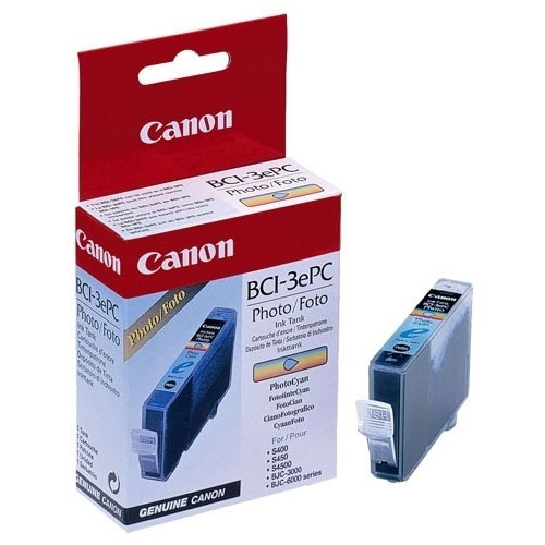 Canon BCI-3ePC inktcartridge foto cyaan (origineel) 4483A002 011100 - 1