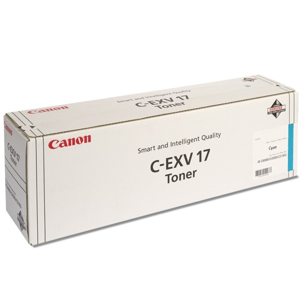 Canon C-EXV 17 C toner cyaan (origineel) 0261B002 070974 - 1