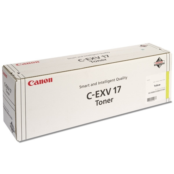 Canon C-EXV 17 Y toner geel (origineel) 0259B002 070978 - 1