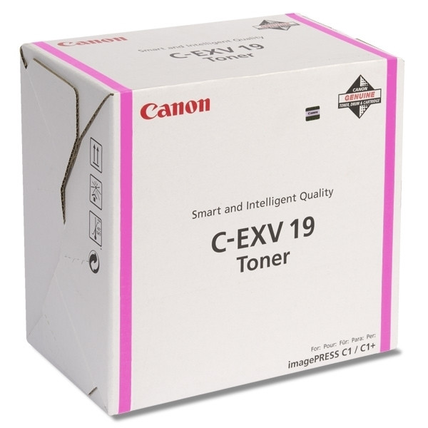 Canon C-EXV 19 M toner magenta (origineel) 0399B002 070892 - 1