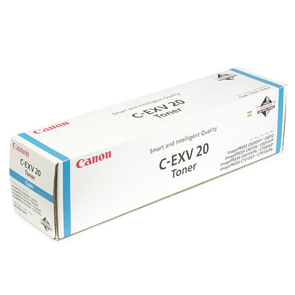 Canon C-EXV 20 C toner cyaan (origineel) 0437B002 070898 - 1