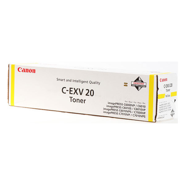 Canon C-EXV 20 Y toner geel (origineel) 0439B002 070902 - 1