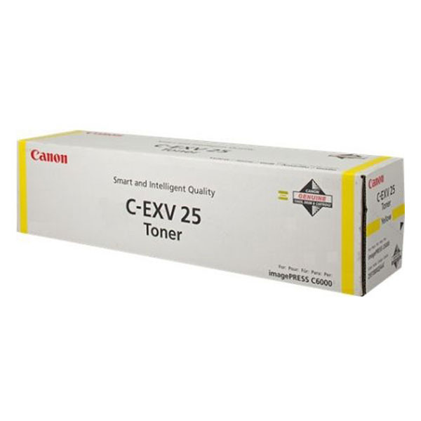 Canon C-EXV 25 Y toner geel (origineel) 2551B002 070694 - 1