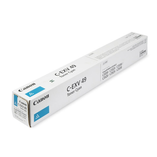 Canon C-EXV 49 toner cyaan (origineel) 8525B002 070670 - 1