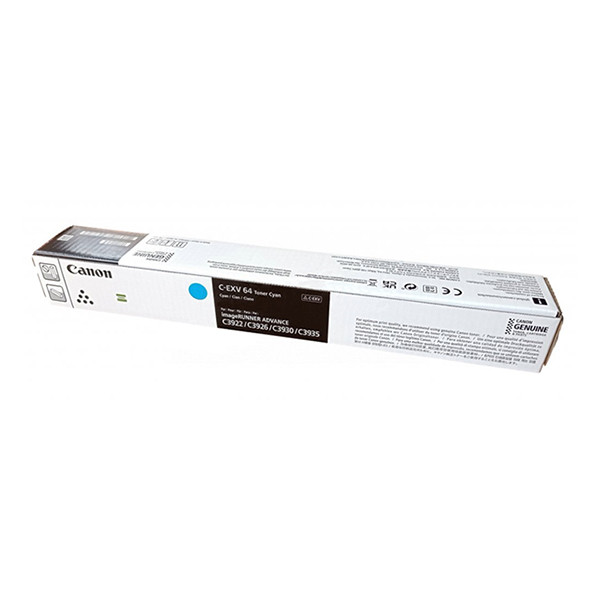 Canon C-EXV 64 C toner cyaan (origineel) 5754C002 017668 - 1