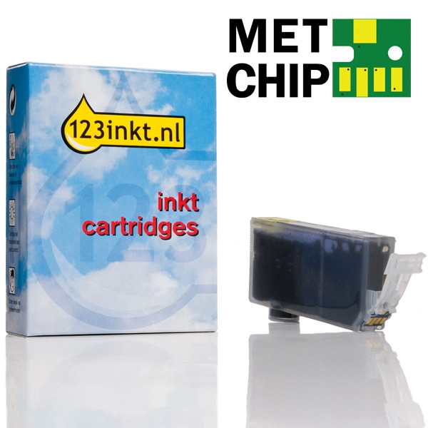 Canon CLI-521C inktcartridge cyaan met chip (123inkt huismerk) 2934B001C 018454 - 1