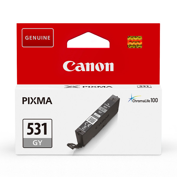 Canon CLI-531GY grijze cartridge (origineel) 6122C001 017652 - 1