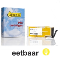 Canon CLI-551Y inktcartridge geel (eetbaar)  199004