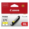 Canon CLI-571Y XL inktcartridge geel hoge capaciteit (origineel) 0334C001AA 017256