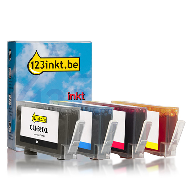 Canon CLI-581XL multipack (123inkt huismerk) 651028 - 1
