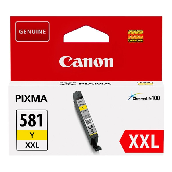 Canon CLI-581Y XXL inktcartridge geel extra hoge capaciteit (origineel) 1997C001 017466 - 1