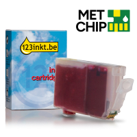 Canon CLI-8R inktcartridge rood met chip (123inkt huismerk) 018133