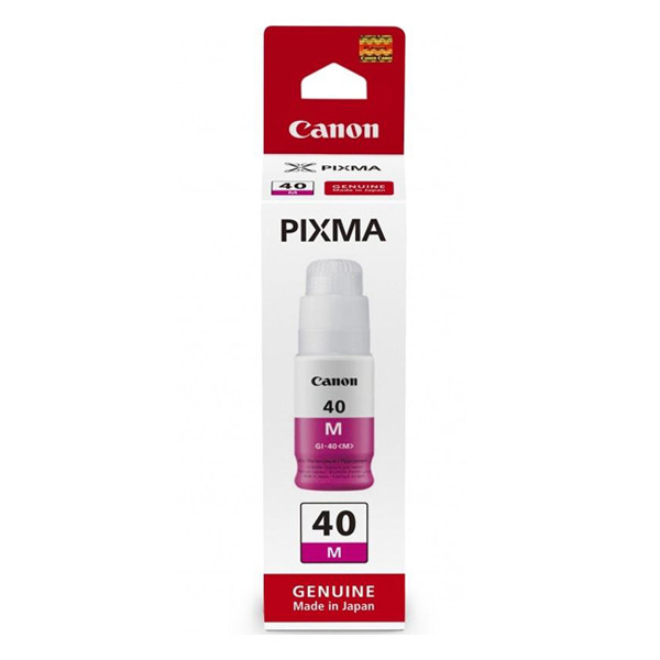 Canon GI-40M inktfles magenta (origineel) 906489 Canon GI-40M inktfles magenta (origineel) 906489 - 1