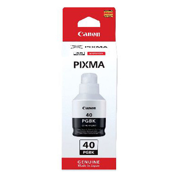 Canon GI-40PGBK inktfles zwart (origineel) 017540 - 1