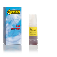 Canon GI-41Y inktfles geel (123inkt huismerk) 4545C001C 016037
