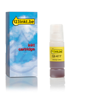 Canon GI-41Y inktfles geel (123inkt huismerk) 016037