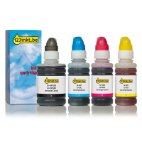 Canon GI-50 aanbieding zwart + 3 kleuren (123inkt huismerk) 3386C001C 3403C001C 3404C001C 3405C001C 127162