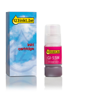 Canon GI-55M inkttank magenta (123inkt huismerk) 6290C001C 017637