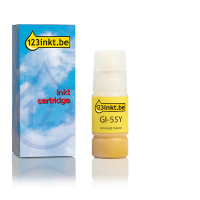 Canon GI-55Y inkttank geel (123inkt huismerk) 6291C001C 017639