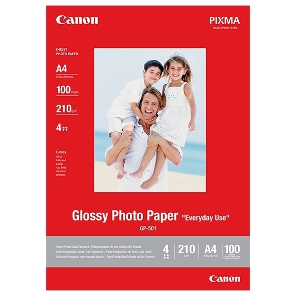 Canon GP-501 glossy photo paper 200 g/m² A4 (100 vellen) 0775B001 064584 - 1