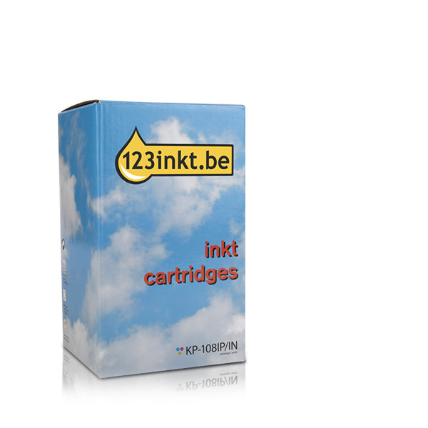 Canon KP-108IP/IN 3 inktcartridges + postcard size papier (123inkt huismerk) 3115B001AAC 018003 - 1