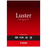 Canon LU-101 pro luster photo paper 260 g/m² A3 (20 vellen) 6211B007 154002