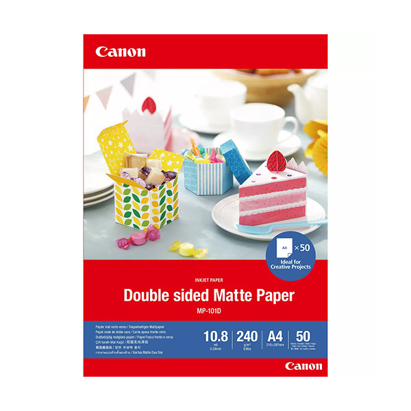 Canon MP-101D dubbelzijdig mat papier 240 g/m² A4 (50 vellen) 4076C005 154058 - 1