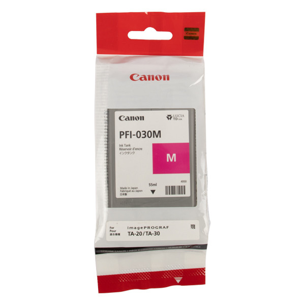 Canon PFI-030M inktcartridge magenta (origineel) 3491C001 017532 - 1