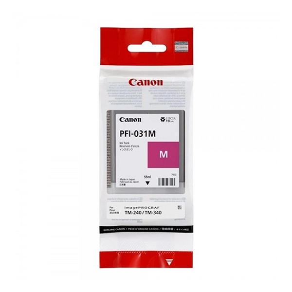 Canon PFI-031M inktcartridge magenta (origineel) 6265C001 017664 - 1