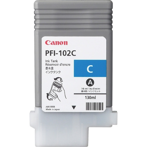 Canon PFI-102C inktcartridge cyaan (origineel) 0896B001 018205 - 1