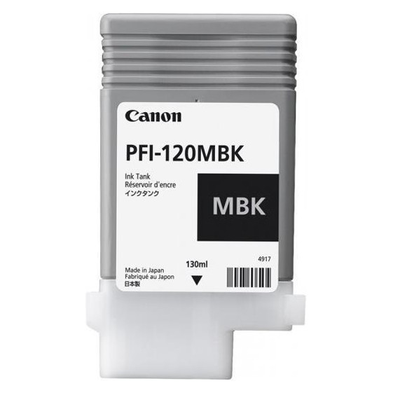 Canon PFI-120MBK inktcartridge mat zwart (origineel) 904360 - 1