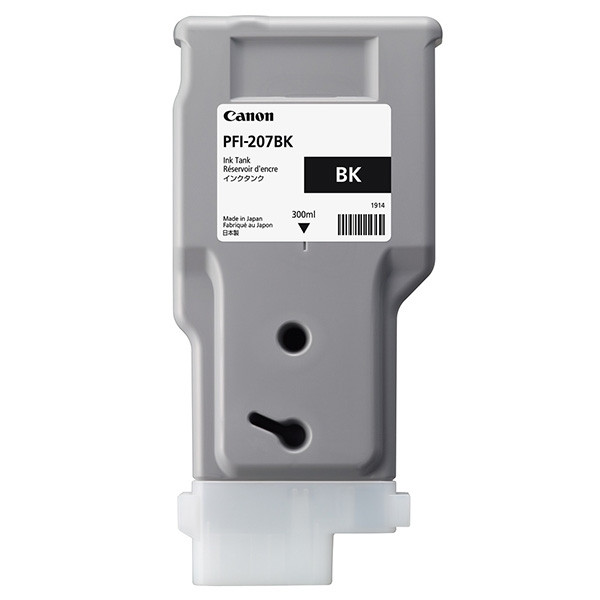 Canon PFI-207BK inktcartridge zwart (origineel) 018990 - 1