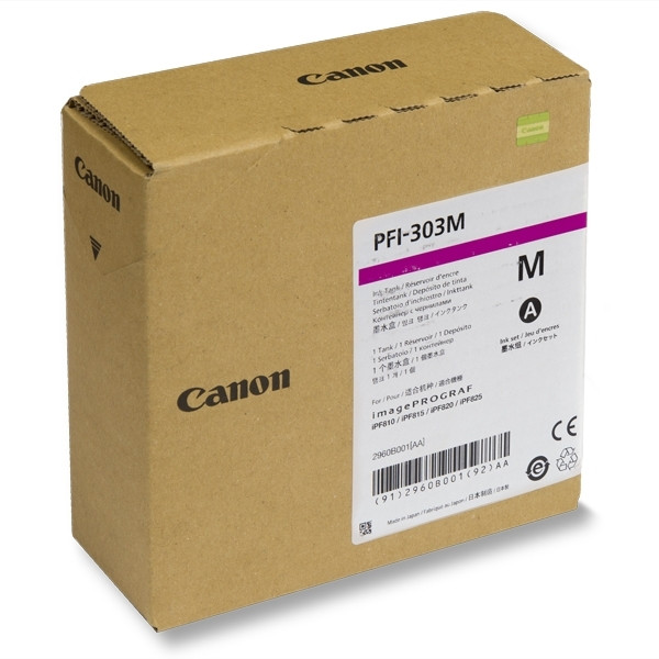 Canon PFI-303M inktcartridge magenta (origineel) 904521 - 1