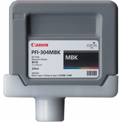 Canon PFI-304MBK inktcartridge mat zwart (origineel) 3848B005 018624 - 1