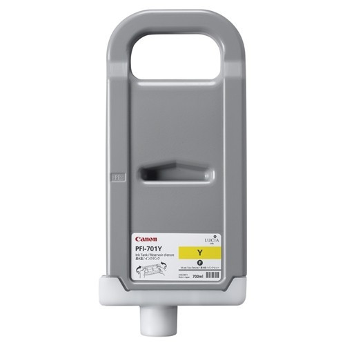 Canon PFI-701Y inktcartridge geel (origineel) 0903B005 018312 - 1