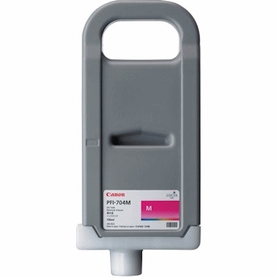 Canon PFI-704M inktcartridge magenta hoge capaciteit (origineel) 3863B005 018654 - 1