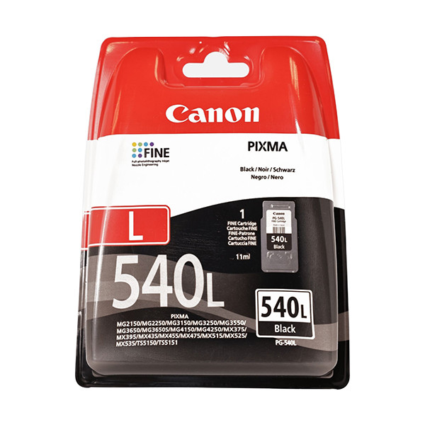 Canon PG-540L inktcartridge zwart (origineel) 904892 - 1
