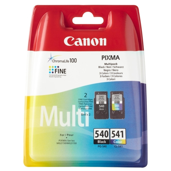 Canon PG-540 / CL-541 multipack zwart en kleur (origineel) 018710 - 1