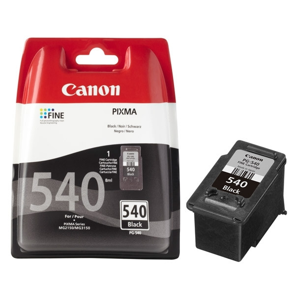 Definitie hoed geur Canon PG-540 inktcartridge zwart (origineel) Canon 123inkt.be