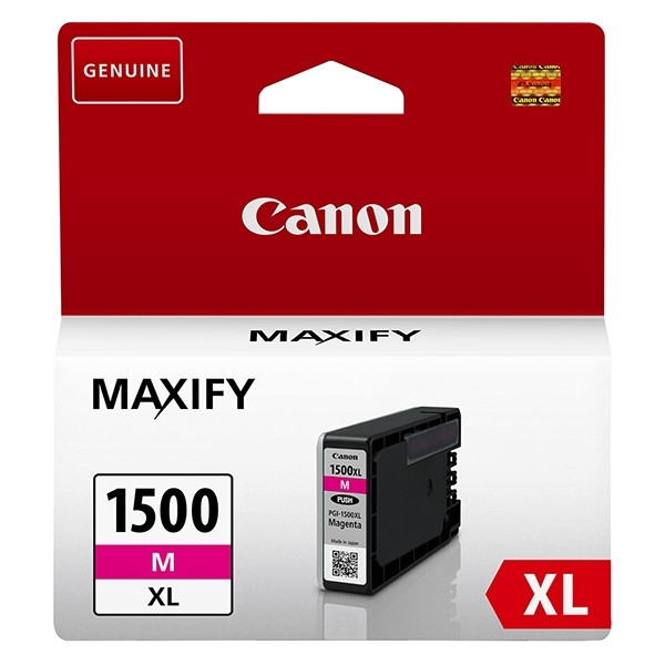 Canon PGI-1500XL M inktcartridge magenta hoge capaciteit (origineel) 9194B001 9194B004 018526 - 1
