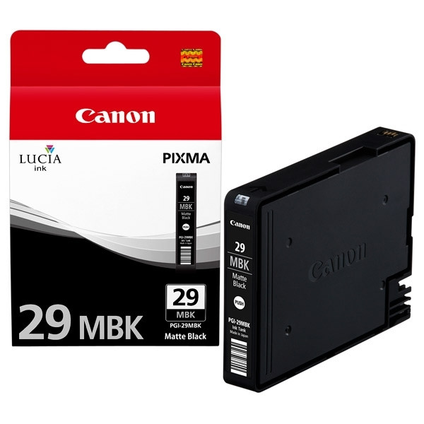 Canon PGI-29MBK inktcartridge mat zwart (origineel) 4868B001 018738 - 1