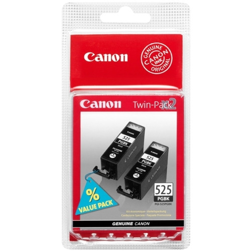 Canon PGI-525PGBK inktcartridge zwart dubbelpak (origineel) 4529B006 4529B010 4529B017 018471 - 1
