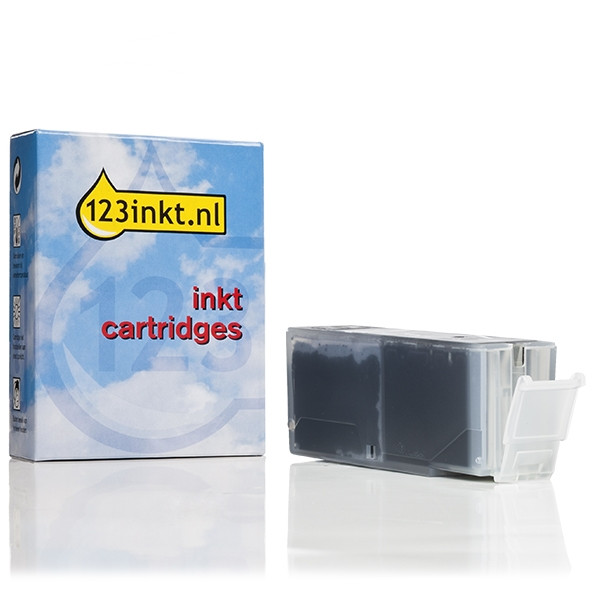 Canon PGI-570PGBK inktcartridge pigment zwart (123inkt huismerk) 0372C001AAC 017239 - 1