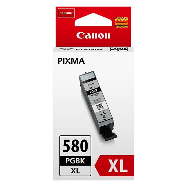 Canon PGI-580PGBK XL inktcartridge pigment zwart hoge capaciteit (origineel) 2024C001 017448 - 1