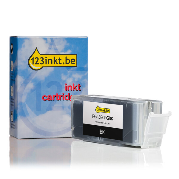 Canon PGI-580PGBK inktcartridge pigment zwart (eetbaar)  199025 - 1