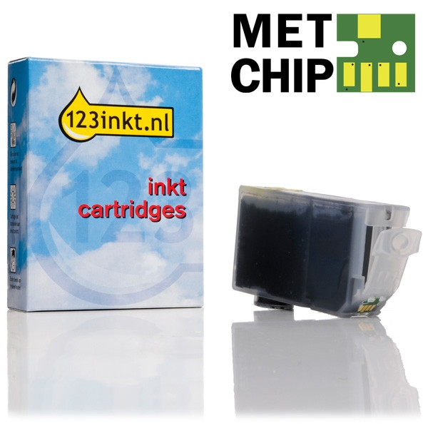 Canon PGI-5BK inktcartridge zwart met chip (123inkt huismerk) 0628B001C 018114 - 1