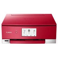 Canon PIXMA TS8252 all-in-one A4 inkjetprinter met wifi (3 in 1) rood 2987C046 819014