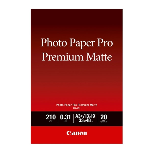 Canon PM-101 Premium Matte paper 210 g/m² A3+ (20 vellen) 8657B007 154018 - 1